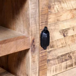 Meuble Télé Buffet Tv Télévision Design Pratique Bois De Manguier Massif 120 Cm 2502141 8 Meuble Télé Buffet Tv Télévision Design Pratique Bois De Manguier Massif 120 Cm 2502141 -Pas Cher Mobiliora Magasin meuble tv 8919375