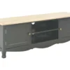 Meuble Télé Buffet Tv Télévision Design Pratique Noir 120 Cm Bois 2502204 -Pas Cher Mobiliora Magasin meuble tv 8919533