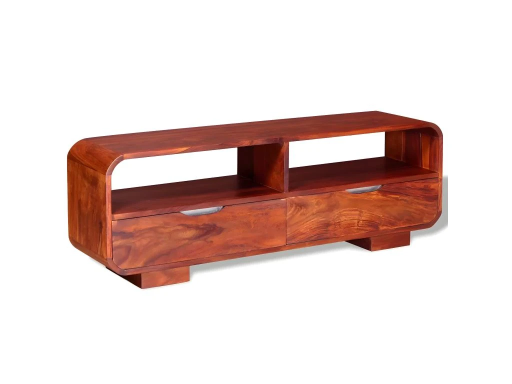 Meuble Télé Buffet Tv Télévision Design Pratique Bois Massif De Sesahm 116 Cm 2502173 6 Meuble Télé Buffet Tv Télévision Design Pratique Bois Massif De Sesahm 116 Cm 2502173 – Image 4