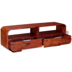 Meuble Télé Buffet Tv Télévision Design Pratique Bois Massif De Sesahm 116 Cm 2502173 11 Meuble Télé Buffet Tv Télévision Design Pratique Bois Massif De Sesahm 116 Cm 2502173 -Pas Cher Mobiliora Magasin meuble tv 8919811