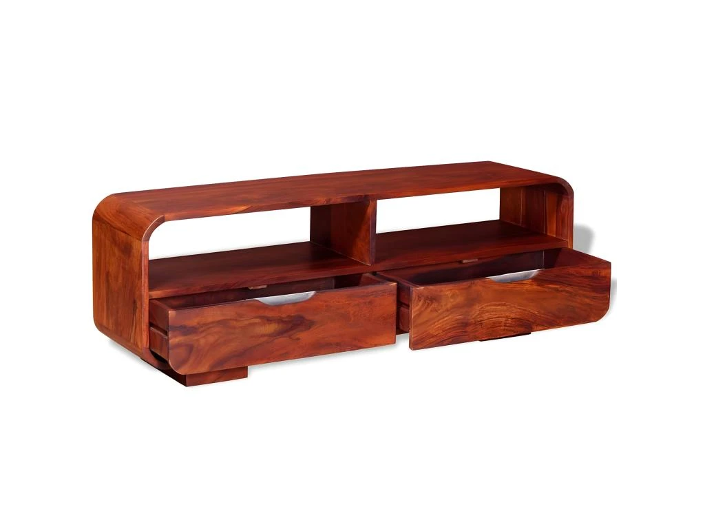 Meuble Télé Buffet Tv Télévision Design Pratique Bois Massif De Sesahm 116 Cm 2502173 7 Meuble Télé Buffet Tv Télévision Design Pratique Bois Massif De Sesahm 116 Cm 2502173 – Image 5