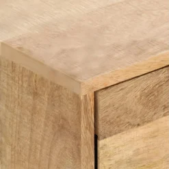 Meuble Télé Buffet Tv Télévision Design Pratique 130 Cm Bois Massif De Manguier 2502052 -Pas Cher Mobiliora Magasin meuble tv 8919871