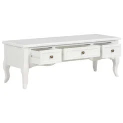 Meuble Télé Buffet Tv Télévision Design Pratique Blanc 100 Cm Pinède 2502110 -Pas Cher Mobiliora Magasin meuble tv 8919985