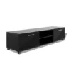 Meuble Télé Buffet Tv Télévision Design Pratique Noir Brillant 120 Cm 2502210 -Pas Cher Mobiliora Magasin meuble tv 8920273