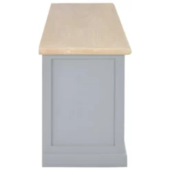 Meuble Télé Buffet Tv Télévision Design Pratique Gris 120 Cm Bois 2502191/2 -Pas Cher Mobiliora Magasin meuble tv 8920399