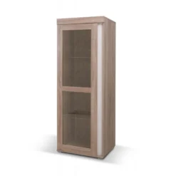 Ensemble AVIGNON Pour Salon. Meuble TV + Vitrine Petit Modèle (avec LED). -Pas Cher Mobiliora Magasin meuble tv 8920845