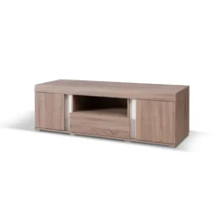 Ensemble AVIGNON Pour Salon. Meuble TV + Vitrine Petit Modèle (avec LED). -Pas Cher Mobiliora Magasin meuble tv 8920847