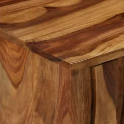 Meuble Télé Buffet Tv Télévision Design Pratique Bois Massif De Sesham 118 Cm 2502174 -Pas Cher Mobiliora Magasin meuble tv 8920955