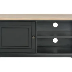 Meuble Télé Buffet Tv Télévision Design Pratique Noir 90 Cm Bois 2502208 -Pas Cher Mobiliora Magasin meuble tv 8920997