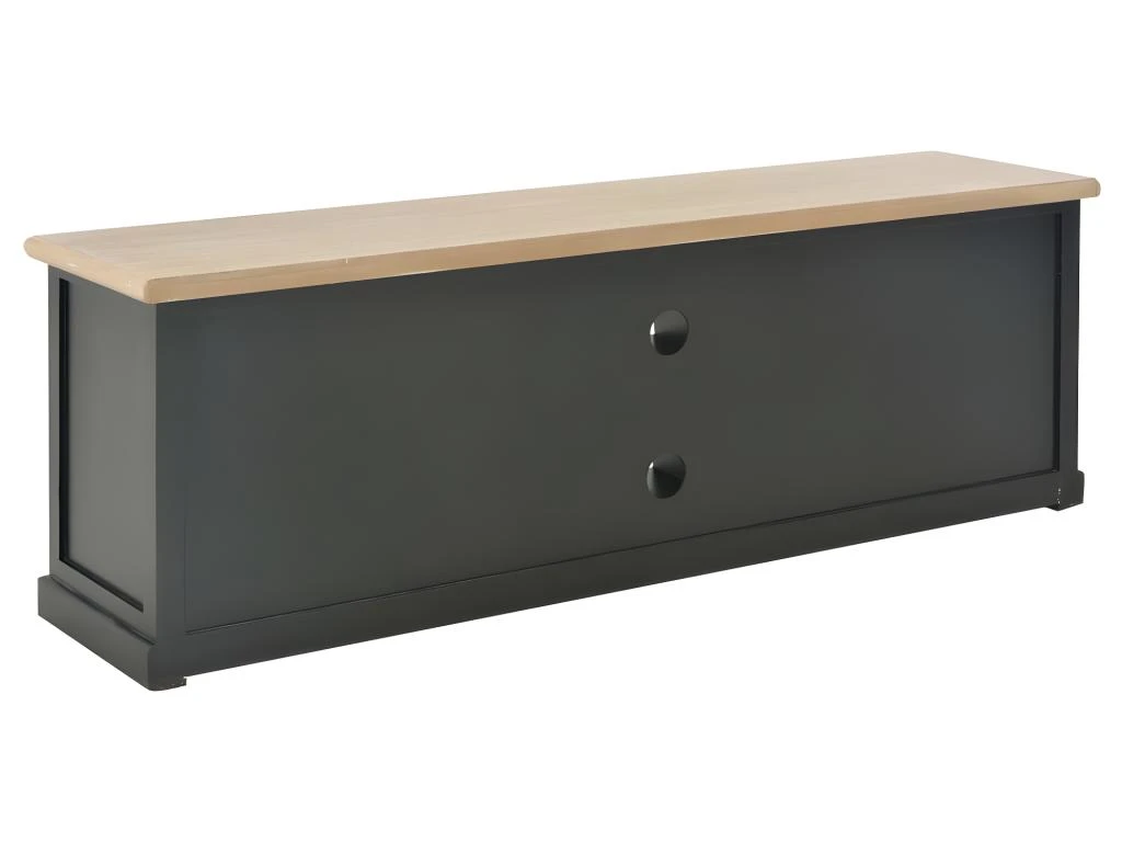 Meuble Télé Buffet Tv Télévision Design Pratique Noir 120 Cm Bois 2502205 7 Meuble Télé Buffet Tv Télévision Design Pratique Noir 120 Cm Bois 2502205 – Image 5