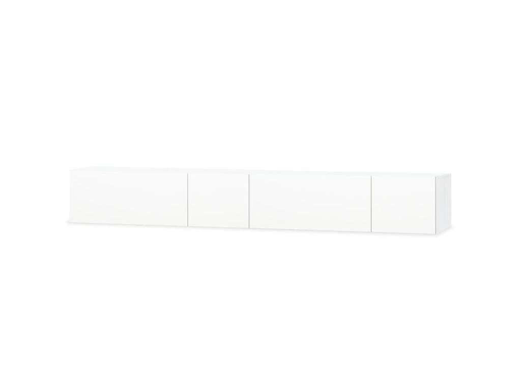 Meuble Télé Buffet Tv Télévision Design Pratique 2 Pcs Aggloméré 12 Cm Blanc Brillant 2502080 3 Meuble Télé Buffet Tv Télévision Design Pratique 2 Pcs Aggloméré 12 Cm Blanc Brillant 2502080