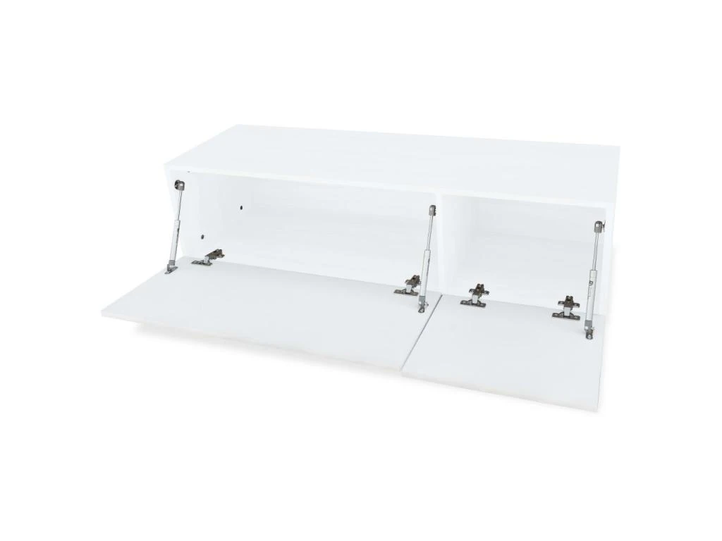Meuble Télé Buffet Tv Télévision Design Pratique 2 Pcs Aggloméré 12 Cm Blanc Brillant 2502080 5 Meuble Télé Buffet Tv Télévision Design Pratique 2 Pcs Aggloméré 12 Cm Blanc Brillant 2502080 – Image 3
