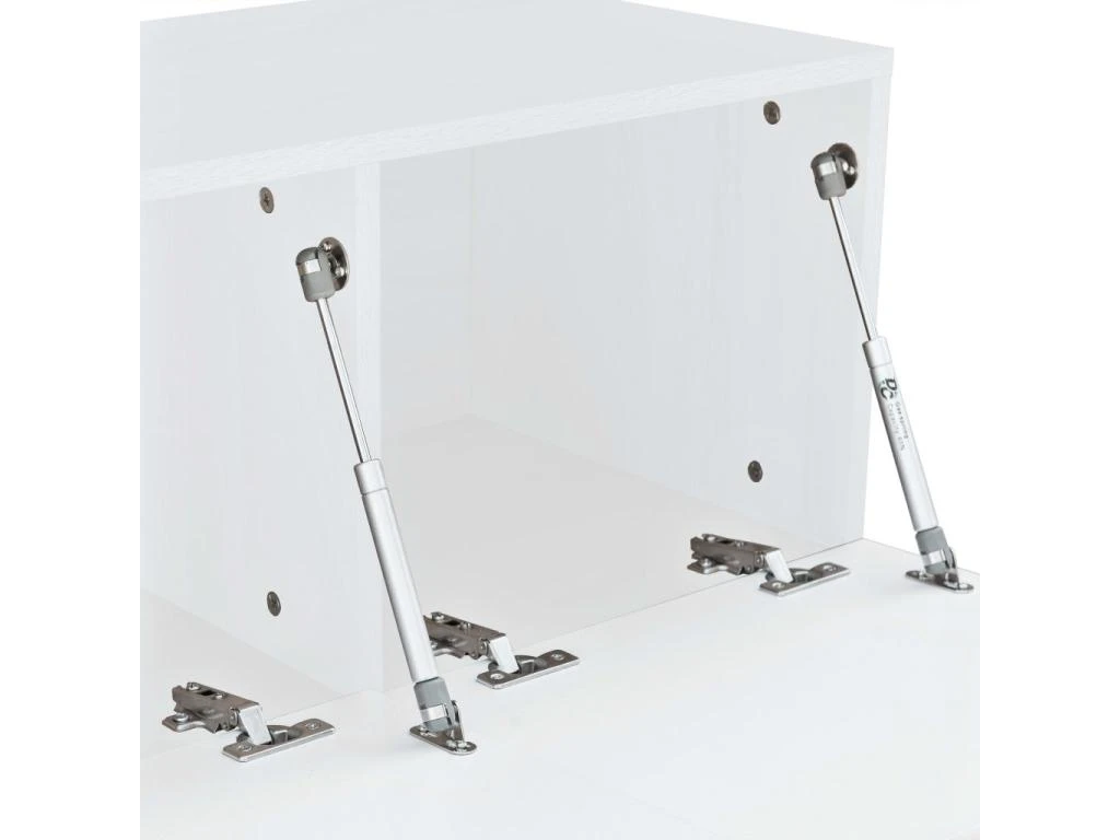 Meuble Télé Buffet Tv Télévision Design Pratique 2 Pcs Aggloméré 12 Cm Blanc Brillant 2502080 6 Meuble Télé Buffet Tv Télévision Design Pratique 2 Pcs Aggloméré 12 Cm Blanc Brillant 2502080 – Image 4