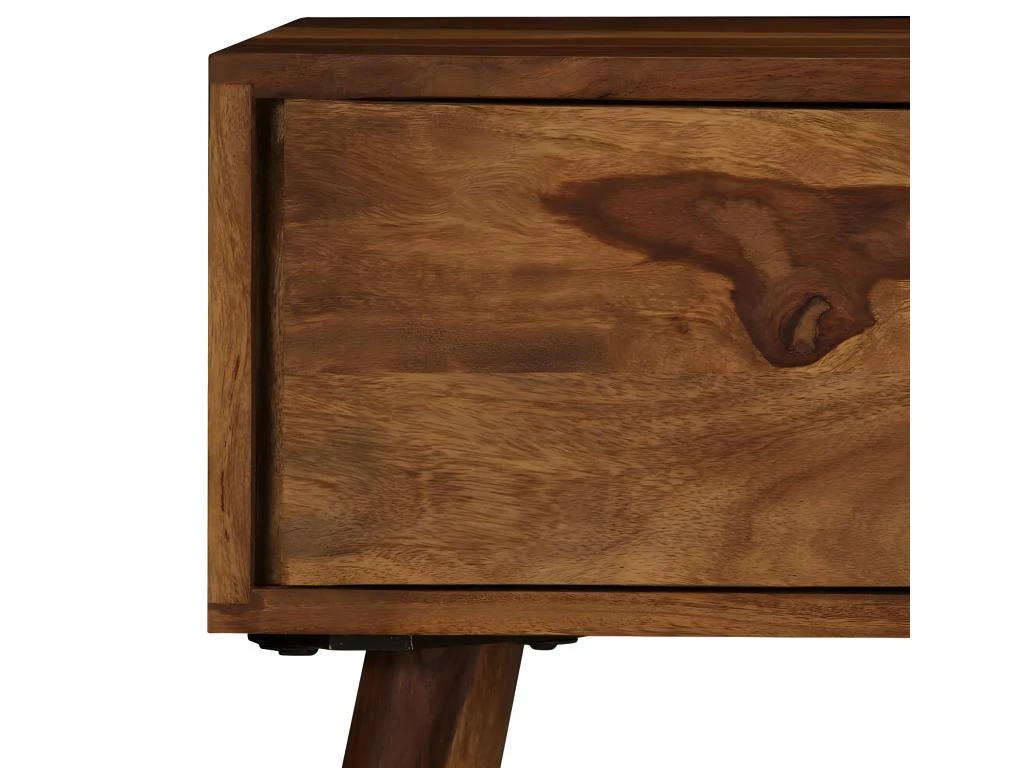 Meuble Télé Buffet Tv Télévision Design Pratique 140 Cm Bois Solide De Sesham 2502071/2 6 Meuble Télé Buffet Tv Télévision Design Pratique 140 Cm Bois Solide De Sesham 2502071/2 – Image 4