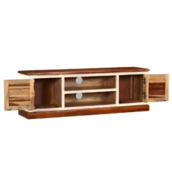 Meuble Télé Buffet Tv Télévision Design Pratique Bois Massif De Manguier Et Sesham 120 Cm 2502172 11 Meuble Télé Buffet Tv Télévision Design Pratique Bois Massif De Manguier Et Sesham 120 Cm 2502172 -Pas Cher Mobiliora Magasin meuble tv 8922825
