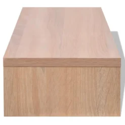 Meuble Télé Buffet Tv Télévision Design Pratique Support De Moniteur Aggloméré 60 Cm Beige 2502235 -Pas Cher Mobiliora Magasin meuble tv 8922869