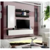 Meuble TV FLY H1 Design, Coloris Noir Et Blanc Brillant. Meuble Suspendu Moderne Et Tendance Pour Votre Salon. 2 Meuble TV FLY H1 Design, Coloris Noir Et Blanc Brillant. Meuble Suspendu Moderne Et Tendance Pour Votre Salon. -Pas Cher Mobiliora Magasin meuble tv 8923703