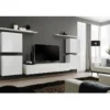 Ensemble Meuble Salon SWITCH IV Design, Coloris Blanc Brillant. -Pas Cher Mobiliora Magasin meuble tv 8924297