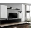Ensemble Meuble Salon Collection SWITCH II Design, Coloris Blanc Et Noir Brillant. 2 Ensemble Meuble Salon Collection SWITCH II Design, Coloris Blanc Et Noir Brillant. -Pas Cher Mobiliora Magasin meuble tv 8931883