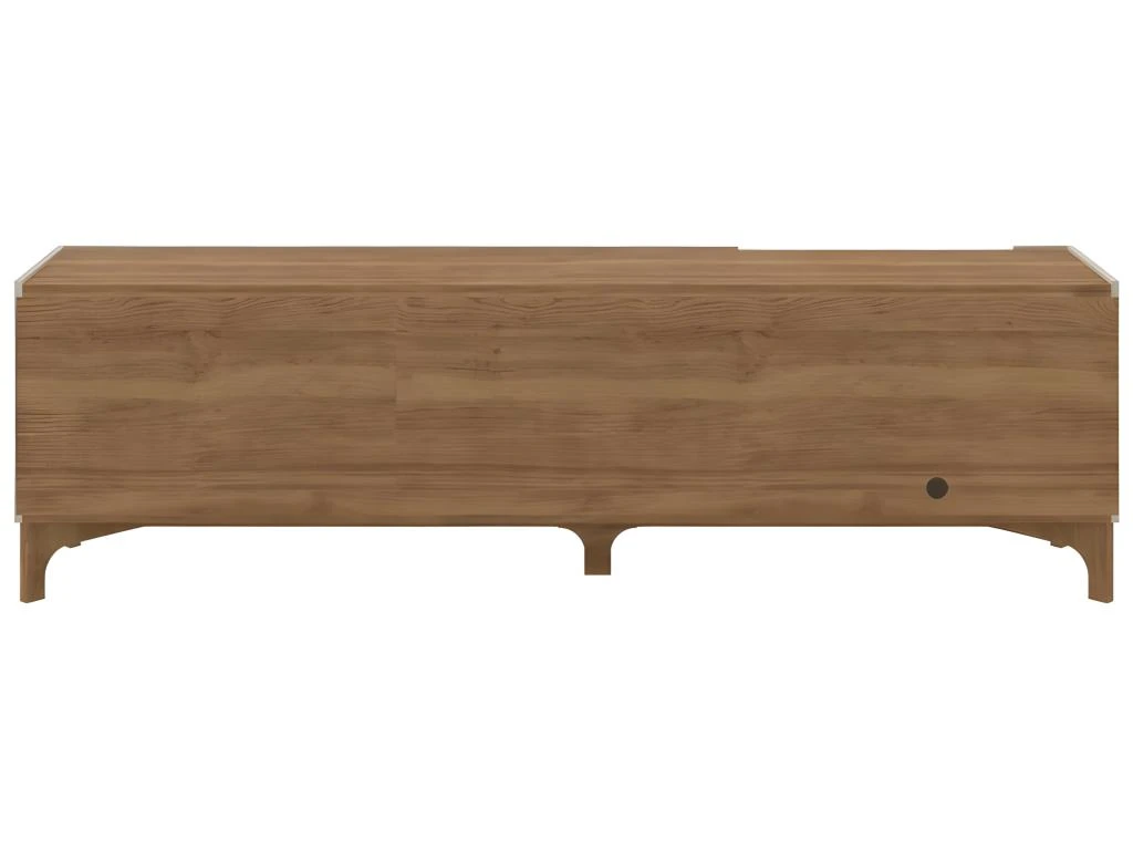 Meuble TV 203 Cm TV 72 Pouces Blanc Chêne 7 Meuble TV 203 Cm TV 72 Pouces Blanc Chêne – Image 5