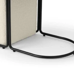 Table Basse + 2 Poufs En Tissu Bouclette - Naturel Et Blanc - ADAR 15 Table Basse + 2 Poufs En Tissu Bouclette - Naturel Et Blanc - ADAR -Pas Cher Mobiliora Magasin table a manger 14104985