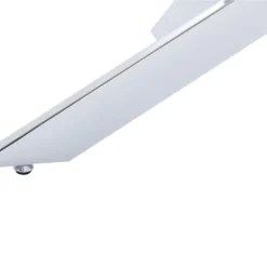 Table Basse En Verre Trempé Et Métal Chromé - Transparent - COSIMA -Pas Cher Mobiliora Magasin table a manger 18364955