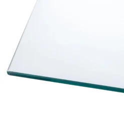 Table Basse En Verre Trempé Et Métal Doré - Transparent - COSIMA -Pas Cher Mobiliora Magasin table a manger 18364975