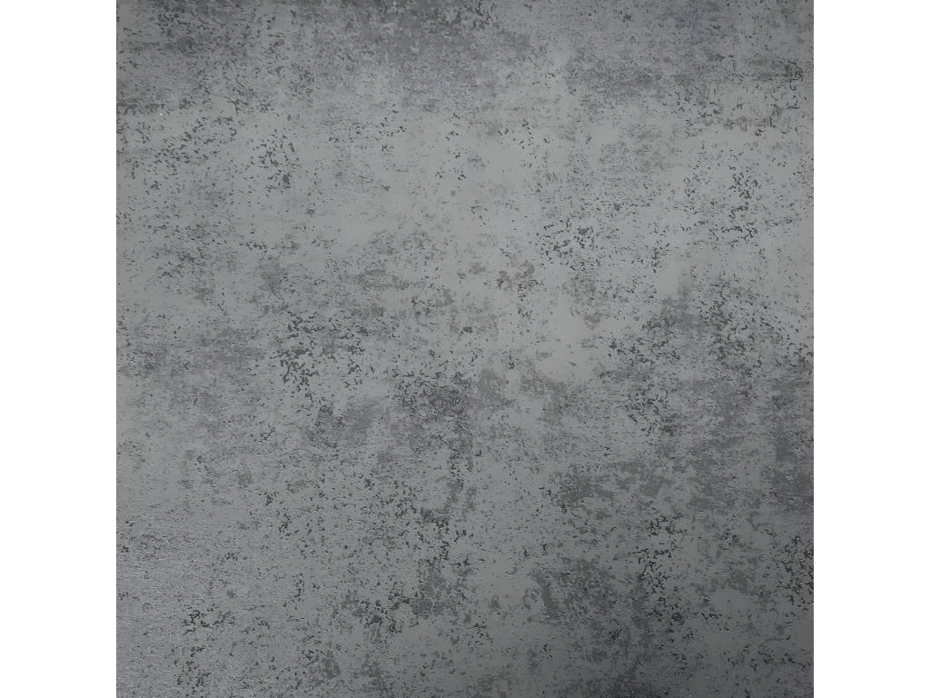 VITAK - Table Basse Ovale Plateaux Verre Et Céramique Gris 4 VITAK - Table Basse Ovale Plateaux Verre Et Céramique Gris – Image 2