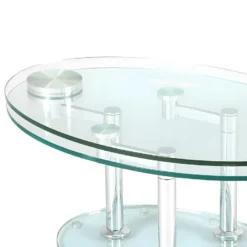 VIVIA - Table Basse Ovale -Pas Cher Mobiliora Magasin table basse 10011903
