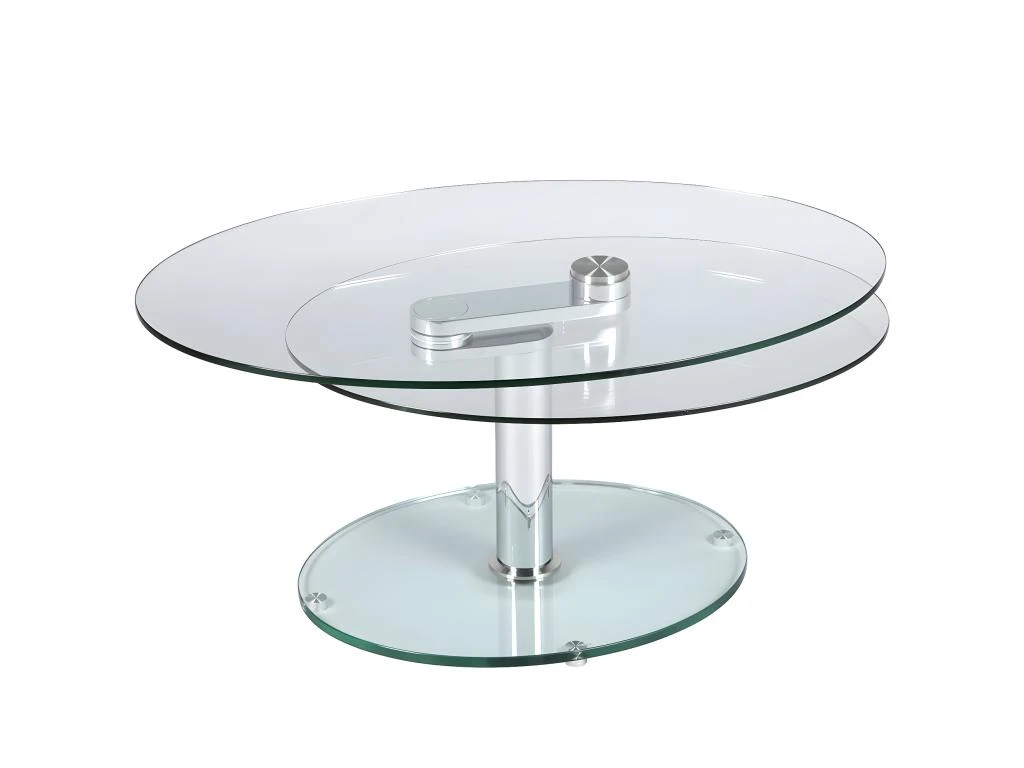 VALESKA - Table Basse Ovale 3 VALESKA - Table Basse Ovale