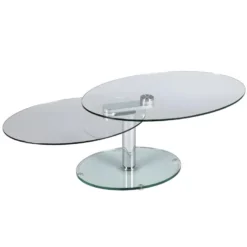 VALESKA - Table Basse Ovale 9 VALESKA - Table Basse Ovale -Pas Cher Mobiliora Magasin table basse 10018107