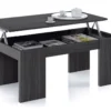 Table Basse à Plateau Relevable Coloris Gris Cendre - Dim : 100 X 50 X 42 Cm 2 Table Basse à Plateau Relevable Coloris Gris Cendre - Dim : 100 X 50 X 42 Cm -Pas Cher Mobiliora Magasin table basse 10151629