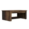Table Basse Avec Plateau Relevable Effet Bois Vieilli - BUCK -Pas Cher Mobiliora Magasin table basse 10567967