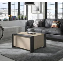 Table Basse Avec Rangement Bar Aurora - Fabrication Française