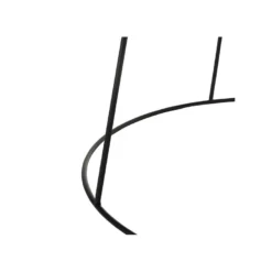 Table Basse Ovale Bois Naturel/Métal Noir - ARICA N°2 -Pas Cher Mobiliora Magasin table basse 11130419