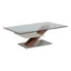 Table Basse En Verre Et Bois - RAY 2 Table Basse En Verre Et Bois - RAY -Pas Cher Mobiliora Magasin table basse 11130471