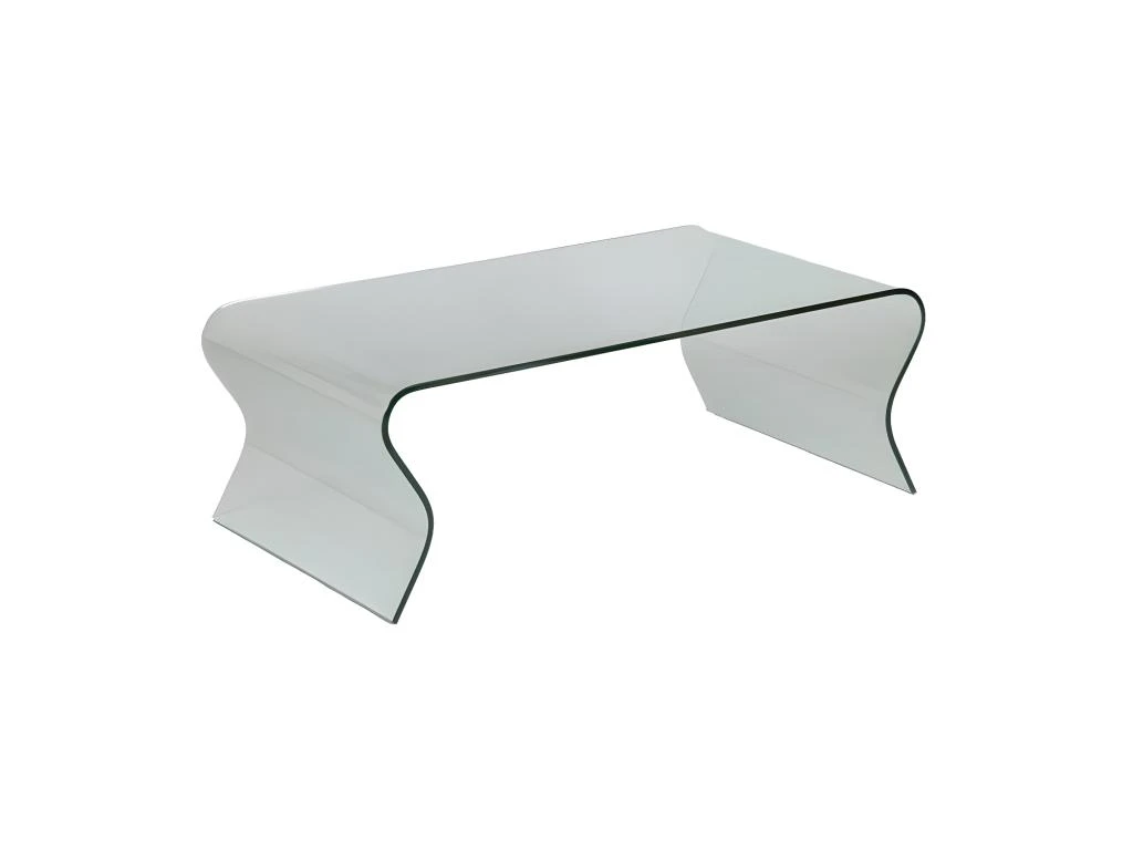 Table Basse En Verre - VAGUE 3 Table Basse En Verre - VAGUE