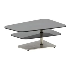 Table Basse Verre/Métal - BROSSAM