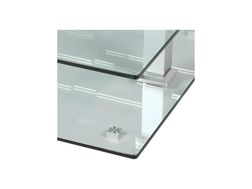 Table Basse En Verre Carrée - QUADRA 6 Table Basse En Verre Carrée - QUADRA – Image 4
