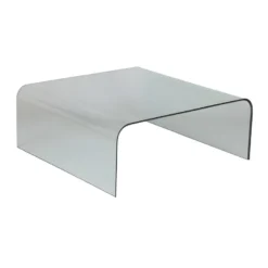 Table Basse Carrée En Verre - BRIGHT