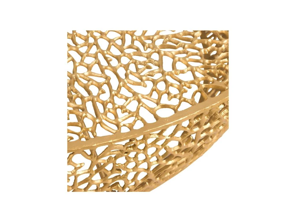 Table Basse Ronde En Aluminium Or - SCINTILL N°3 6 Table Basse Ronde En Aluminium Or - SCINTILL N°3 – Image 4