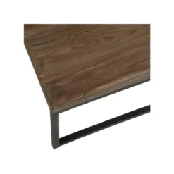 Duo De Tables Basses Gigognes Bois/Métal - PELTY -Pas Cher Mobiliora Magasin table basse 11131871