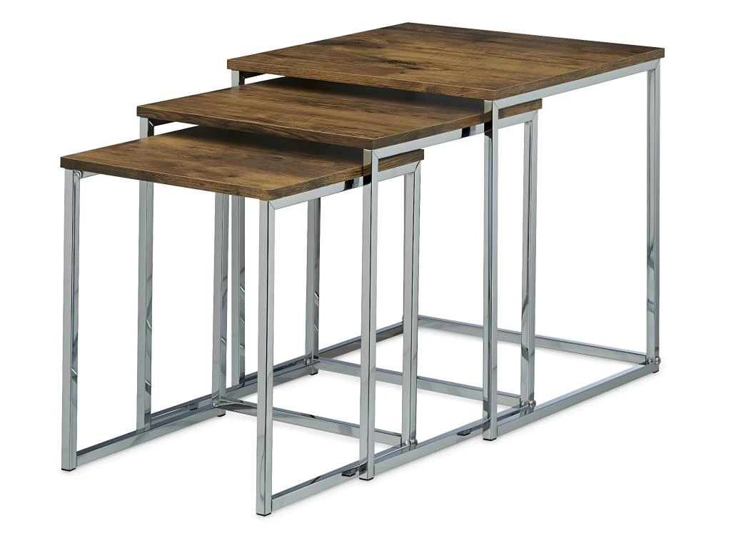 Lot De 3 Tables Basse Salon Gigogne Bout De Canapé Design Moderne Bois 0913002_2 3 Lot De 3 Tables Basse Salon Gigogne Bout De Canapé Design Moderne Bois 0913002_2