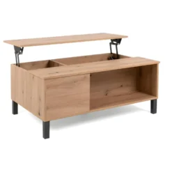 Table Basse Avec Plateau Relevable L103 Cm - Como -Pas Cher Mobiliora Magasin table basse 11452131