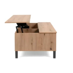 Table Basse Avec Plateau Relevable L103 Cm - Como -Pas Cher Mobiliora Magasin table basse 11452133