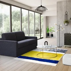 Table Basse ORNEA - Marbre Blanc Et Métal Doré -Pas Cher Mobiliora Magasin table basse 12253675