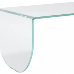 Table Basse En Verre Trempé - Transparent Et Vert - KINAMI -Pas Cher Mobiliora Magasin table basse 12344613