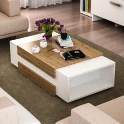 Table D’appoint Sena Design Panneau De Particules Plaqué Mélaminé Nn Couleur Blanc Bois. 110x31x57 Cmcm 8 Table D’appoint Sena Design Panneau De Particules Plaqué Mélaminé Nn Couleur Blanc Bois. 110x31x57 Cmcm -Pas Cher Mobiliora Magasin table basse 12358653