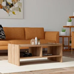 Tables Basses Niger Fabriquées En Bois En Couleur Nogal. 90x35x50cm -Pas Cher Mobiliora Magasin table basse 12358729