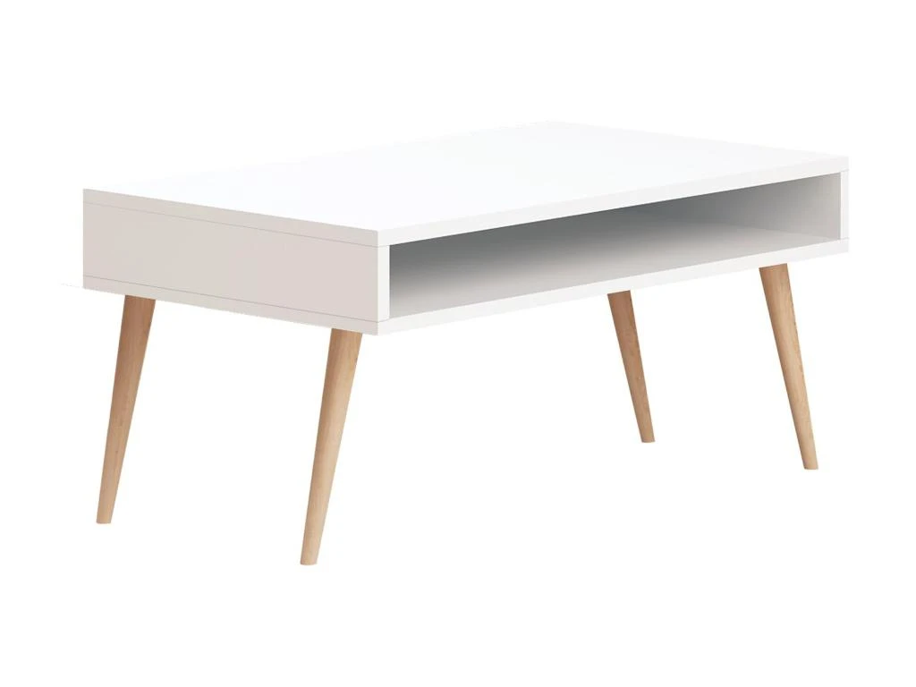 Table D’appoint Sena Design Panneau De Particules Plaqué Mélaminé En Couleur Blanc. 80x53,6x45cm 3 Table D’appoint Sena Design Panneau De Particules Plaqué Mélaminé En Couleur Blanc. 80x53,6x45cm